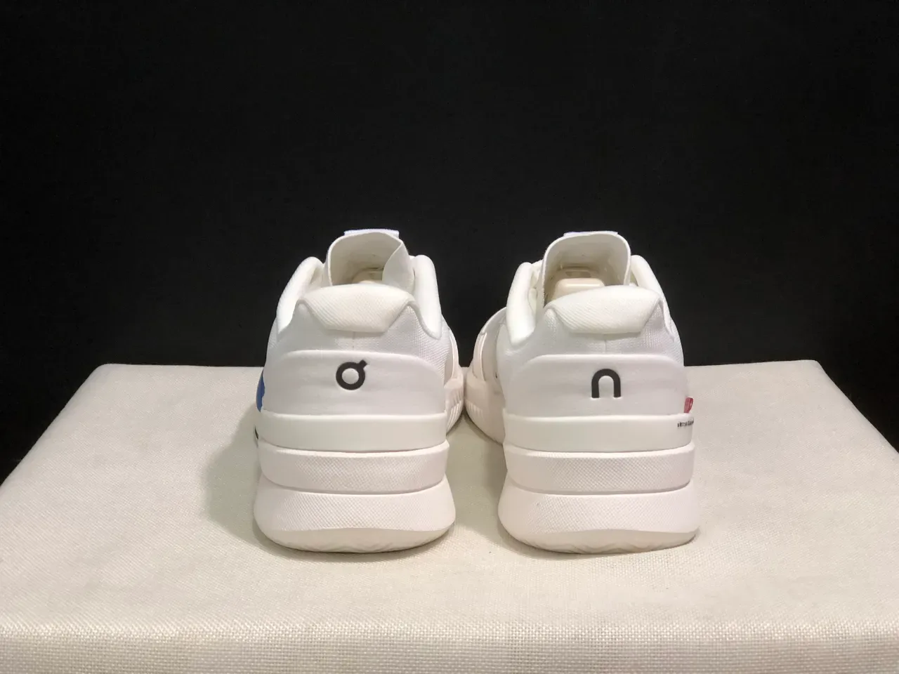 On THE ROGER Pro2 White Sky Blue Running Shoes 4