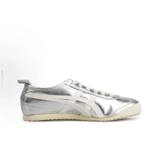 Onitsuka Tiger Mexico 66 Metallic Silver Lifestyle Sneakers 3