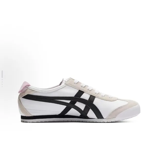 Onitsuka Tiger Mexico 66 White Black Pink Lifestyle Sneakers 3