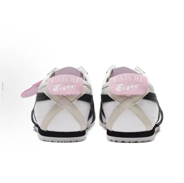 Onitsuka Tiger Mexico 66 White Black Pink Lifestyle Sneakers 5