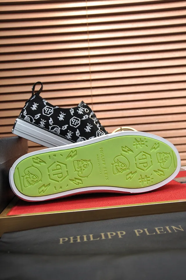 Philipp Plein sneakers toile imprimée low top lifestyle 5