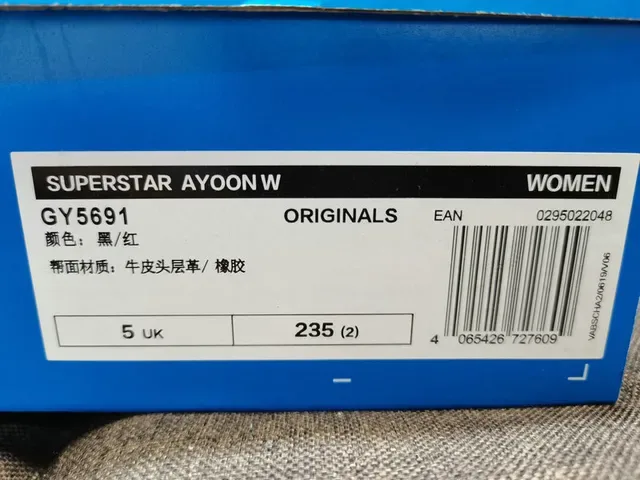 PLEASURES Superstar-style Black Red Leather Upper White Flat Laces Lifestyle Sneakers 2