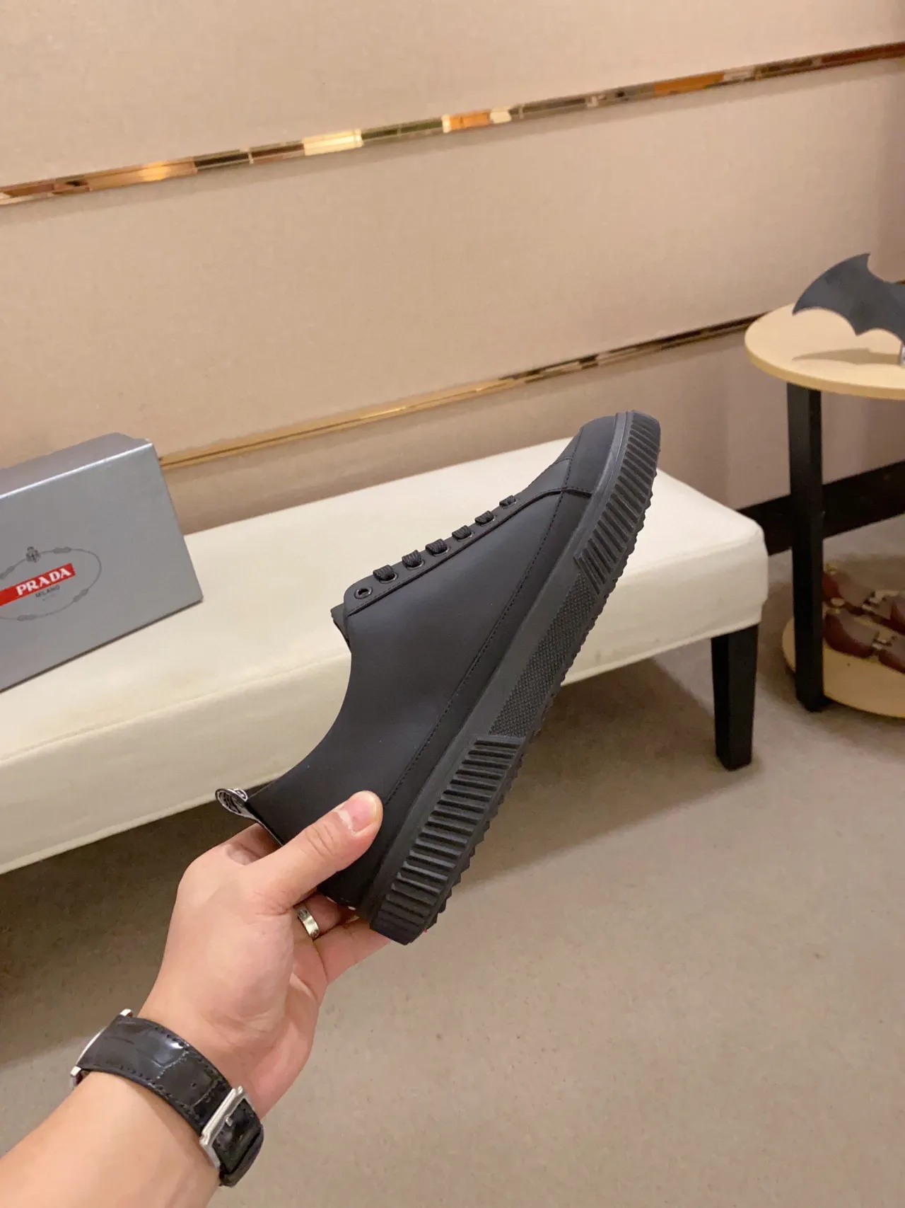Prada Cloudbust Black Lifestyle Sneaker 5