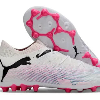 Puma Future Z White Pink Gradient Firm-Ground Soccer Shoes