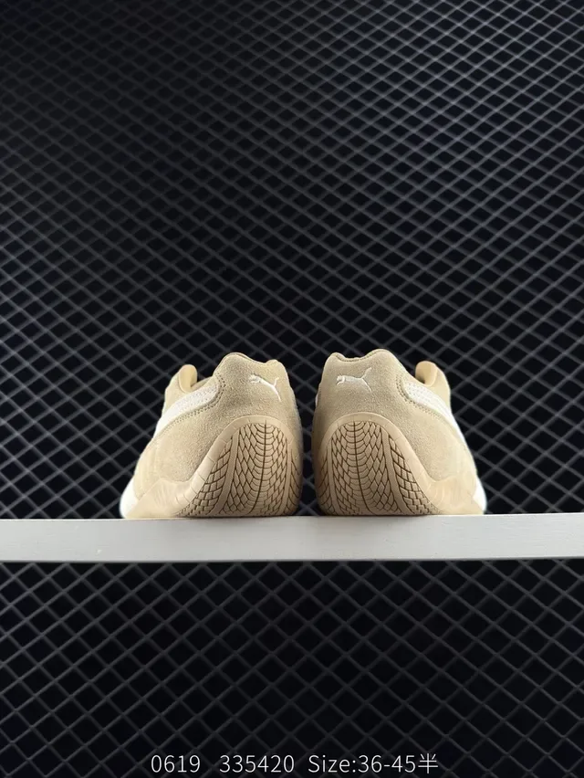 Puma Speedcat OG Beige et Blanc sneakers lifestyle 3