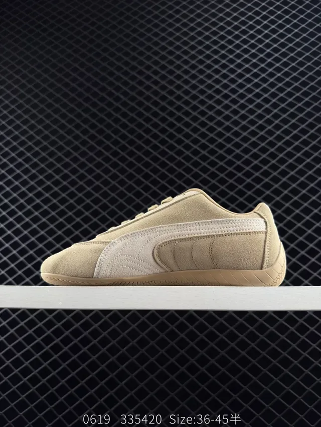 Puma Speedcat OG Beige et Blanc sneakers lifestyle 5