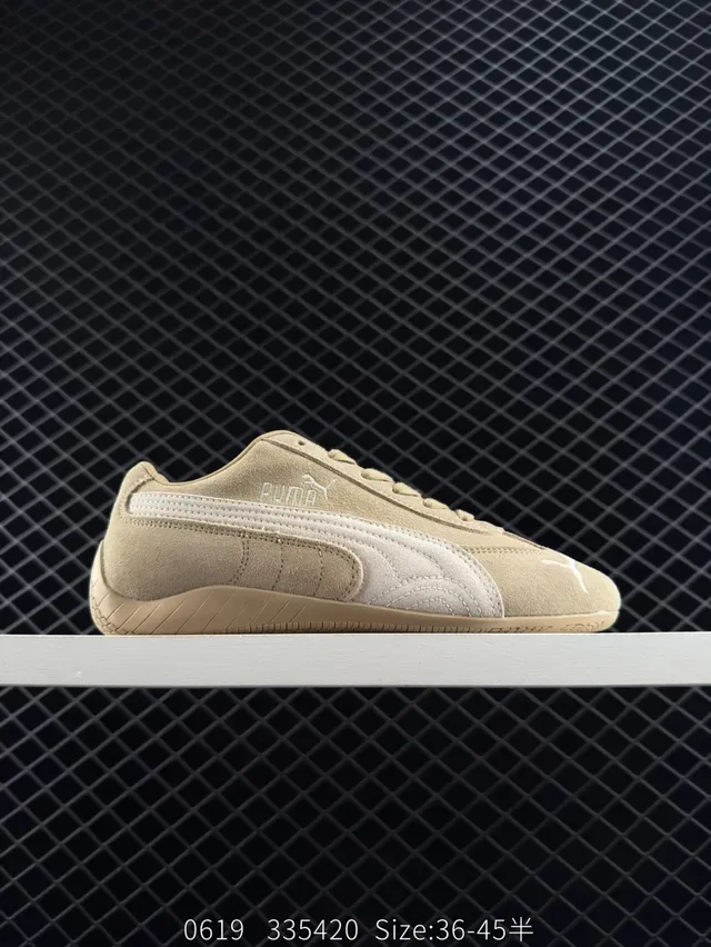 Puma Speedcat OG Beige et Blanc sneakers lifestyle 6