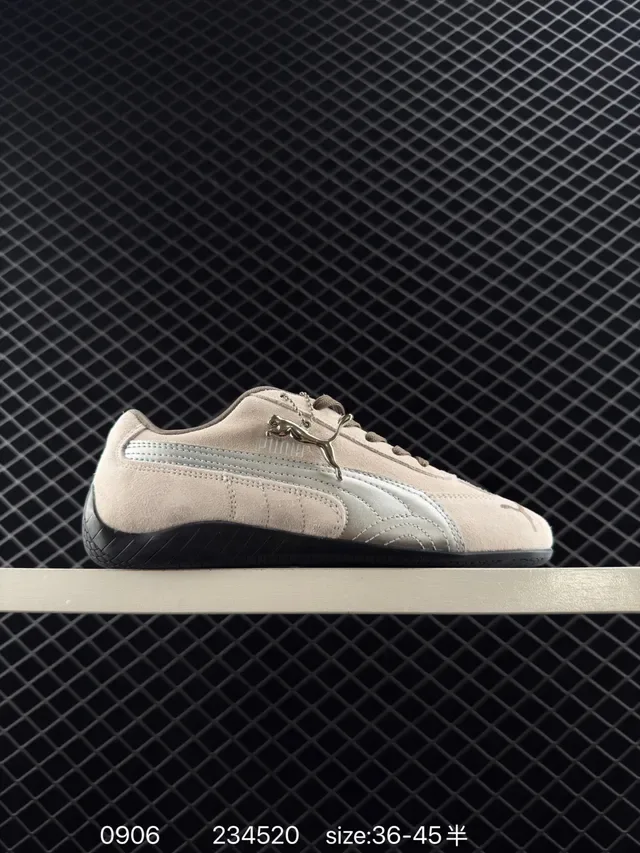 Puma Speedcat OG حذاء أسلوب حياة بيج سويد 5