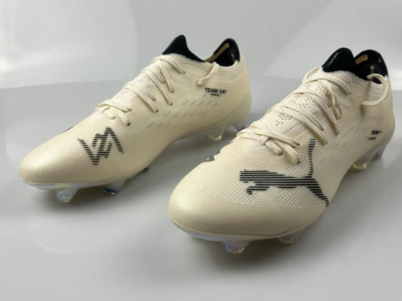 Puma Ultra Nitro Elite Off-White Iridescent Chaussures de Football Terrain Firme 3