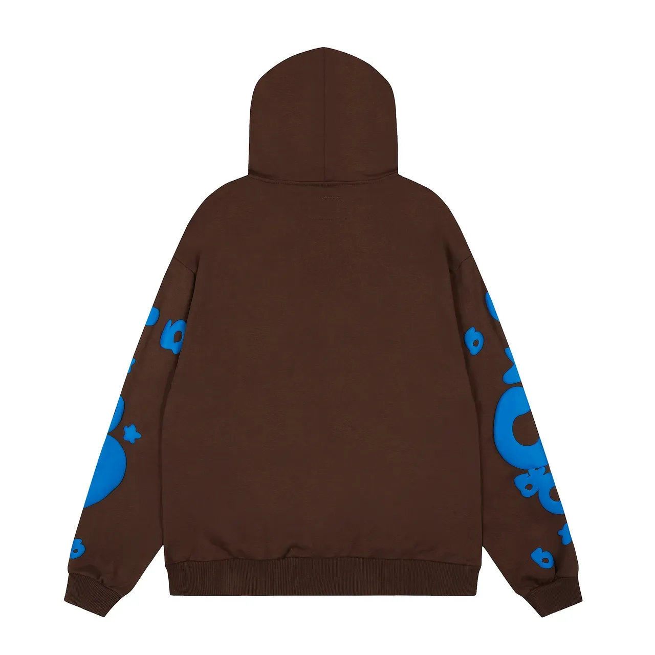 Sp5der भूरा नीला Oversized Fit Screen-Printed Graphics ट्रैकसूट 3
