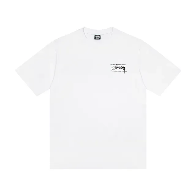 Stussy International Stock Logo Graphic T-Shirt 4