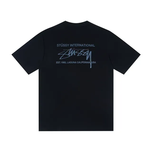 Stussy International Stock Logo Graphic T-Shirt 5