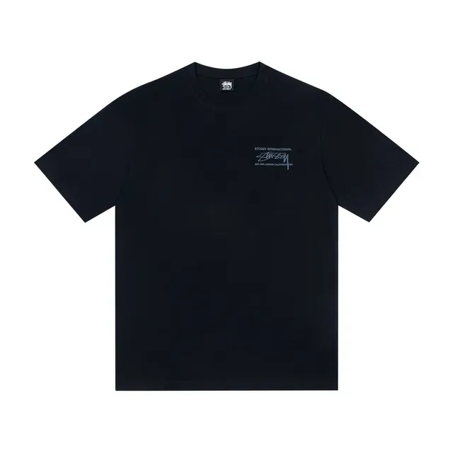 Stussy International Stock Logo Graphic T-Shirt 6