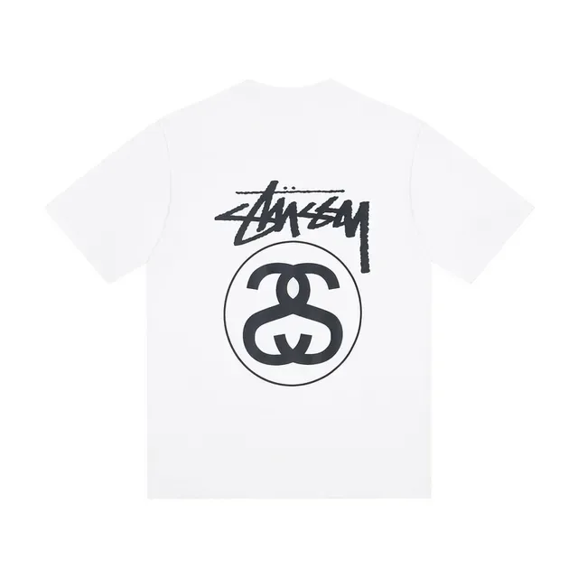 Stussy Stock Logo Graphic T-Shirt 4