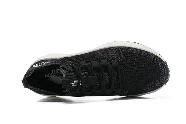 The North Face Black White Knit Upper Low-Profile Silhouette Sneakers 12
