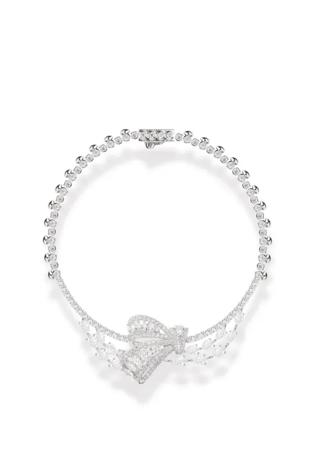 Tiffany & Co. Return to Tiffany Nœud Pavé Diamant Bracelet 5