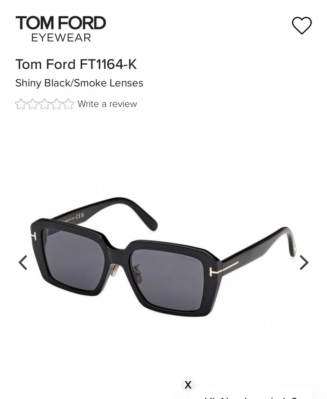 Tom Ford FT0888 Black Brown Oversized Rectangular Acetate Frame Sunglasses 6