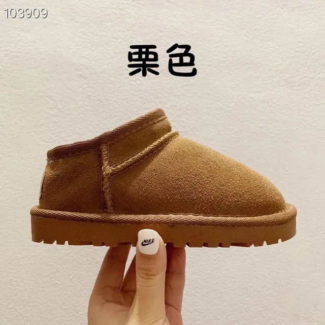 UGG Black Slip-On Shearling-Lined Snow Boots 6