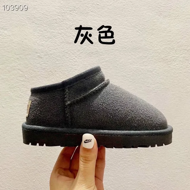 UGG Black Slip-On Shearling-Lined Snow Boots 7