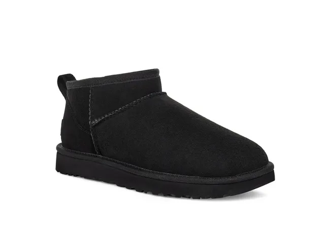 UGG क्लासिक मिनी काली स्नो बूट्स 6