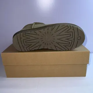 UGG Classic Mini Olive Green Snow Boots