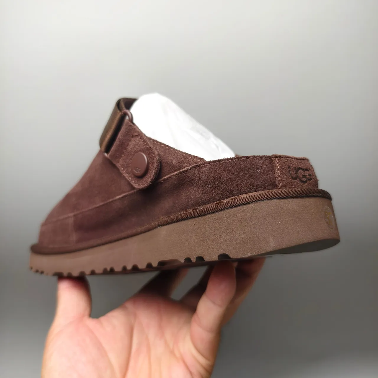 UGG Tasman Brown Suede Slipper 4