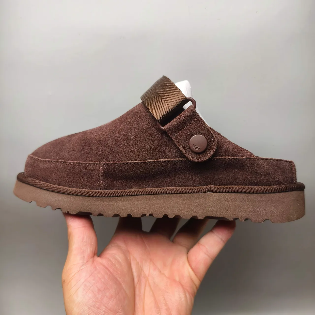 UGG Tasman Brown Suede Slipper 7