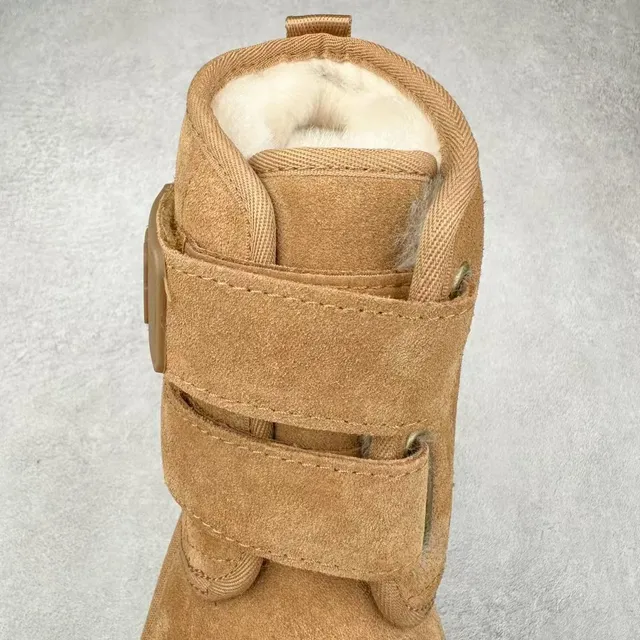 UGG Tasman Brown Suede Upper Dual Strap Closure Ankle Boots 5