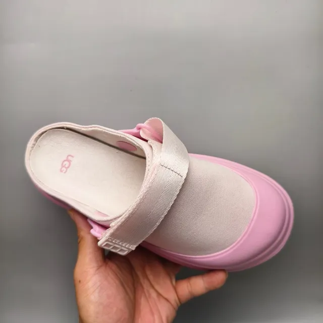 UGG Tasman गुलाबी और क्रीम क्लॉग 3
