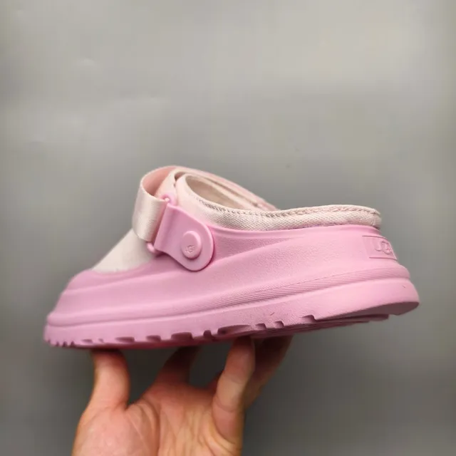 UGG Tasman गुलाबी और क्रीम क्लॉग 4