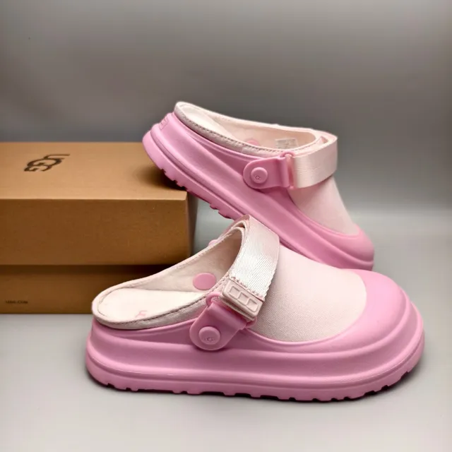 UGG Tasman गुलाबी और क्रीम क्लॉग 6