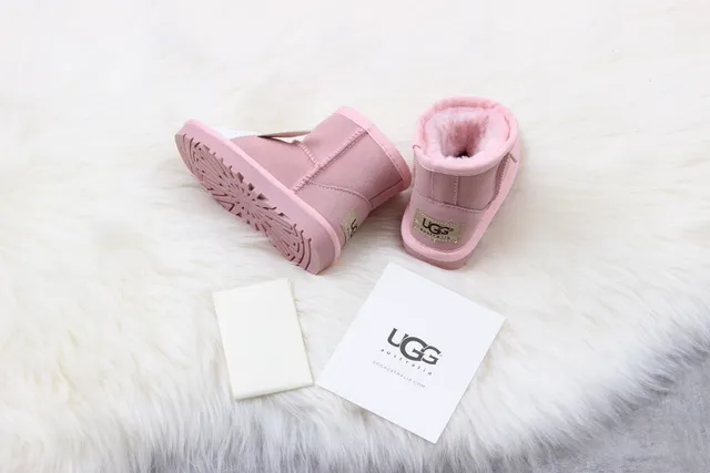 UGG Tasman Pink Rabbit-Face Snow Boots 2