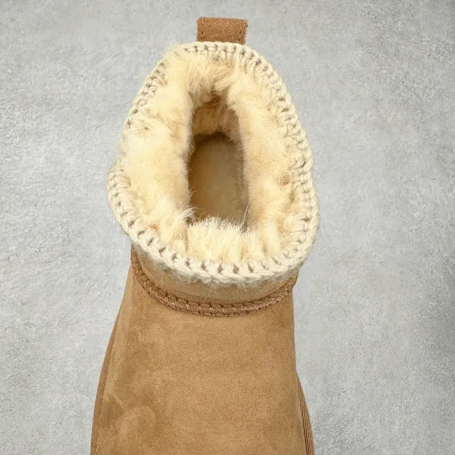 UGG Tasman Platform Tan Suede Snow Boots 2