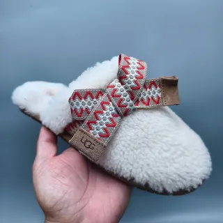 UGG Tasman बुना पट्टी पपड़ी स्लिपर