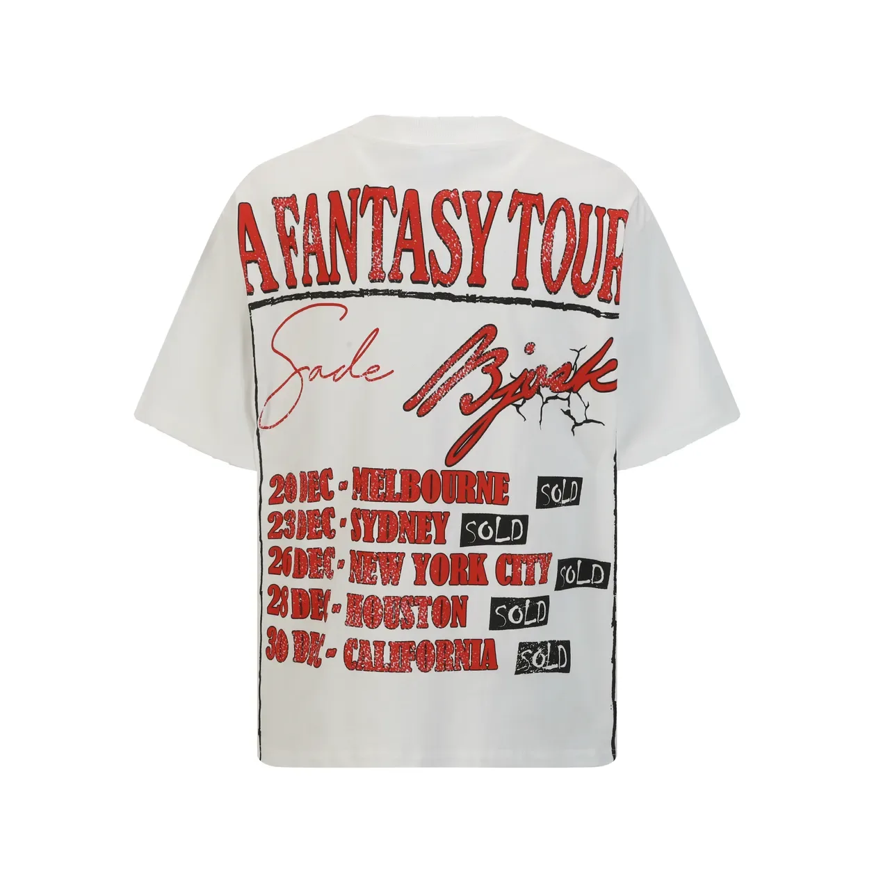 Vale Forever Vale Dreams Tour Graphic Oversized T-Shirt 4