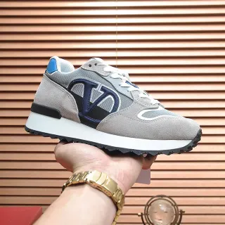 Valentino VLogo Sneaker Gris Marino Blanco Lifestyle Sneakers