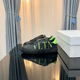 Valentino VLTN Negro y Verde Neón Lifestyle Sneakers