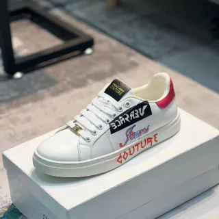 Versace Jeans Couture Graphic Leather Lifestyle Sneakers
