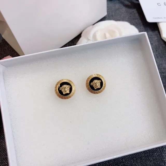 Versace Medusa Icon و Medusa Head أقراط تيوب 2