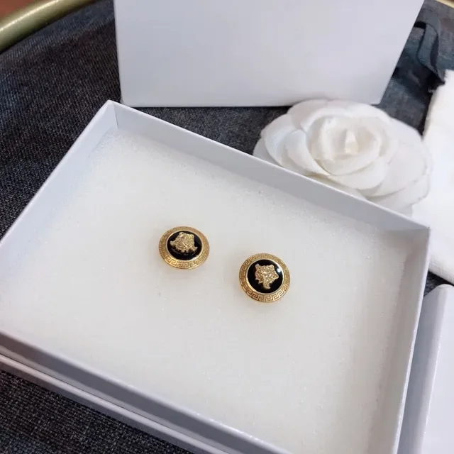 Versace Medusa Icon و Medusa Head أقراط تيوب 8