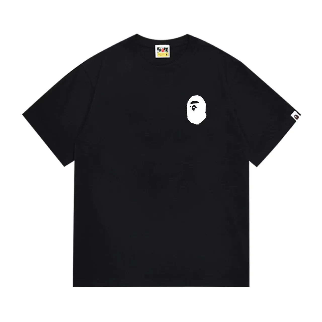 A Bathing Ape Since 1993 Graphic Back Print Black T-Shirt 5
