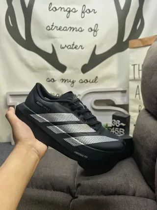 Adidas Adizero Evo SL 2 Black Silver Lifestyle Sneakers 5