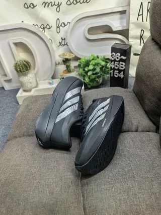 Adidas Adizero Evo SL 2 Black Silver Lifestyle Sneakers 6