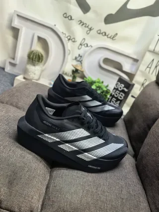 Adidas Adizero Evo SL 2 Black Silver Lifestyle Sneakers 9