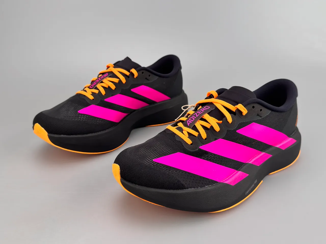 Adidas Adizero Evo SL Black Pink Orange chaussures de running 7