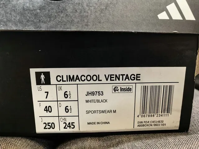 Adidas Black and White Three-Stripe Lifestyle Sneakers 2