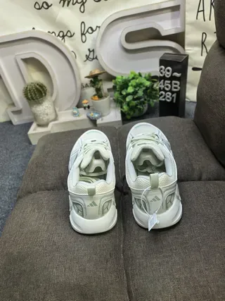 Adidas Black and White Three-Stripe Lifestyle Sneakers 18