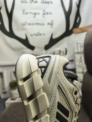 Adidas Black and White Three-Stripe Lifestyle Sneakers 23