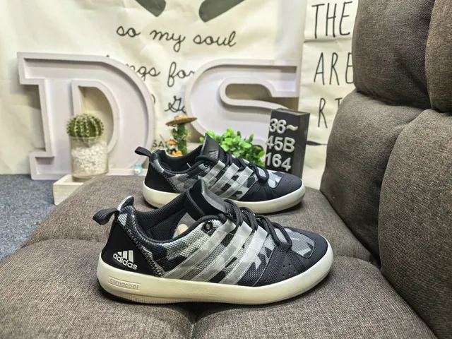Adidas Black White Breathable Mesh Upper Three-Stripe Side Panel Lifestyle Sneakers 11