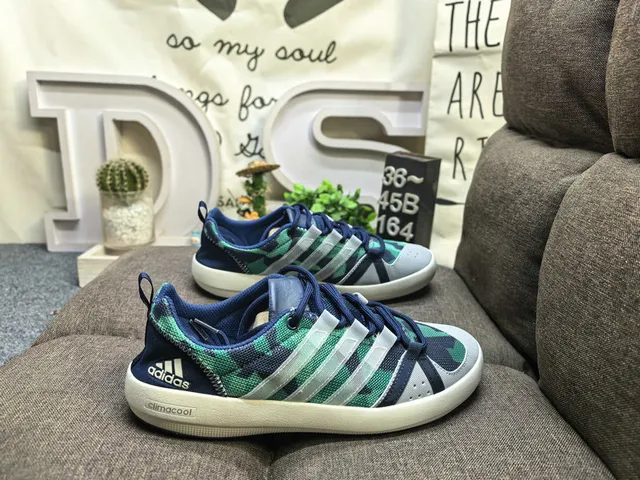 Adidas Black White Breathable Mesh Upper Three-Stripe Side Panel Lifestyle Sneakers 21